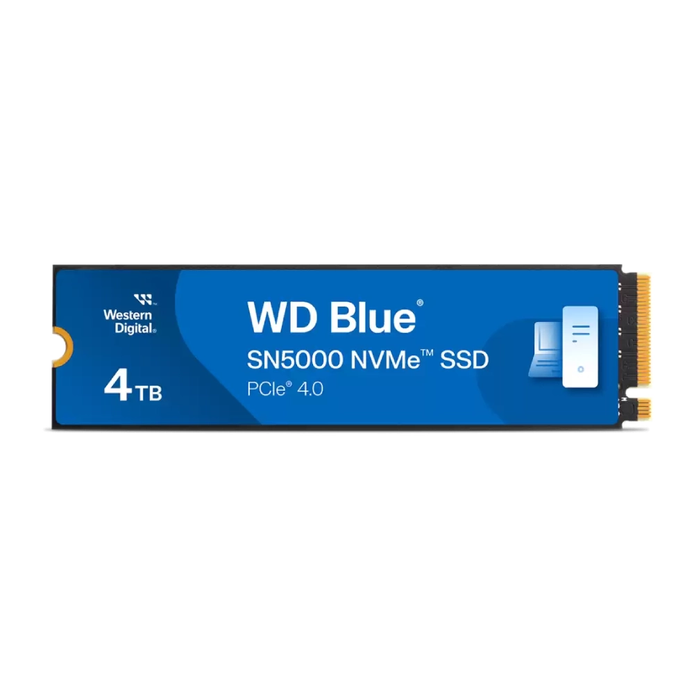 WD Internal SSD 4TB NVMe 2280 Blue (SN5000) view 2